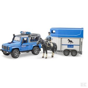 Police Land Rover With Horset (U02588)  Kramp