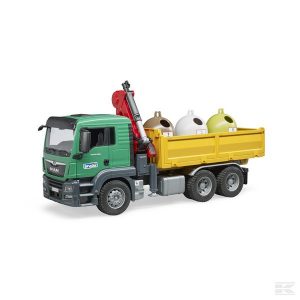 Man Tgs Lkw mit 3 Glass-Recycl (U03753)  Kramp